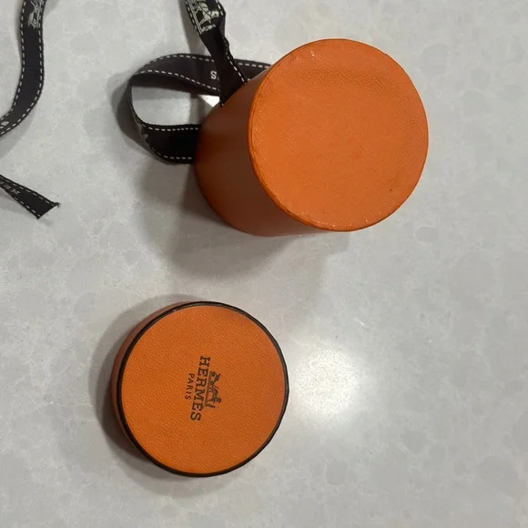 Hermès Twilly Scarf in Black, Blue, and Pink - Picture 2 of 9